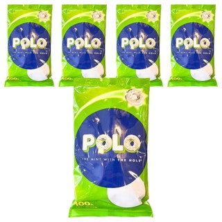 POLO薄荷糖 100入, 150g, 5袋