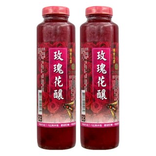 埔里鎮農會 玫瑰花釀, 800g, 2瓶