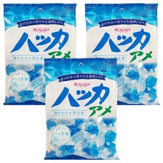 Kasugai 春日井 薄荷味糖, 150g, 3袋