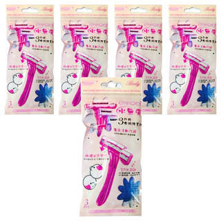 DORCO 多可樂客 3刀片除毛刀 LT0002-3, 3支, 5組