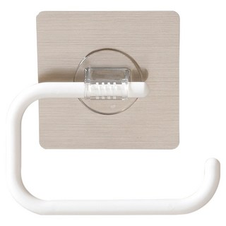 hillo 다용도 접착 화장실 휴지 걸이, 혼합색상, 1개