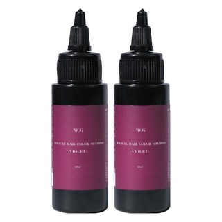 MCG 米璽聚 彩染精靈護色靚露 奇幻紫紅, 60ml, 2件