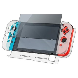 FlashFire NS 水晶殼+9H鋼化膜套裝 防刮耐磨 高清透明 舒適握感, HSS200, 1入