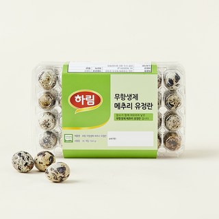 하림 무항생제 인증 메추리 유정란 56구, 504g, 1개