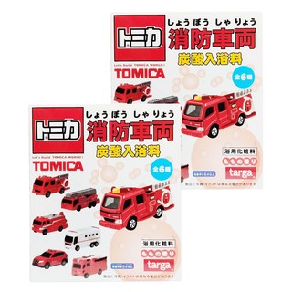 targa 消防車沐浴球 附玩具 款式隨機, 75g, 2盒