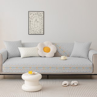 寢室安居 100%水洗棉沙發座 單人 + 雙人 + 三人 3件組