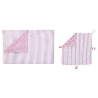 KU.KU Duckbill 酷咕鴨 荳荳安撫毯, 細紋粉