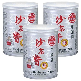 牛頭牌 沙茶醬, 萬用料理醬，燉煮燒烤沾醬都適合, 250g, 3罐