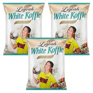 Kopi Luwak White Koffie 三合一白咖啡, 20g, 18包, 3袋