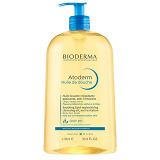 BIODERMA 舒益輕沐浴油, 1L, 1瓶
