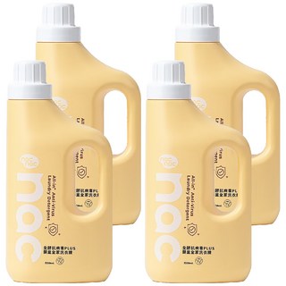 nac nac 全酵抗病毒PLUS嬰童全家洗衣精, 4個, 1.5L