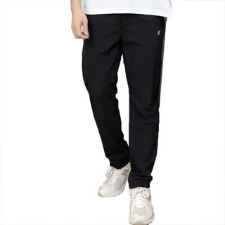 GIAT 吉亞特 男款 UPF50+ 極輕量機能零感運動褲 - 安心檢測認證 雙袋設計, M, 黑色