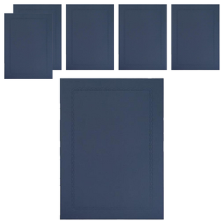 indi 仿皮獎狀證書夾, 靛青, 6個