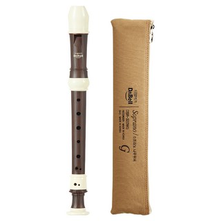 DABell Soprano高音直笛 巴洛克式 DSR-321WB, 木紋, 1個