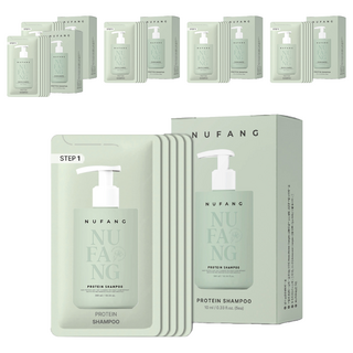 수아담누팡 저자극 고보습 고영양 프로틴 휴대용 샴푸 5p, 6개, 50ml