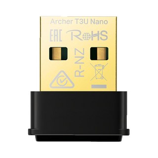 tp-link Archer T3U Nano MU-MIMO 超迷你型 USB無線網卡, AC1300, 1個