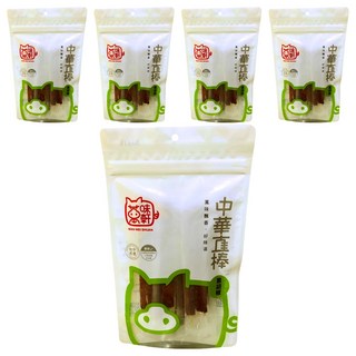 萬味軒 中華直棒黑胡椒豬肉乾, 120g, 5包