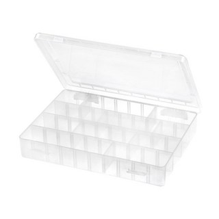 lIvinbox 多格風格小集盒 250x185x40mm, 透明色, 1個