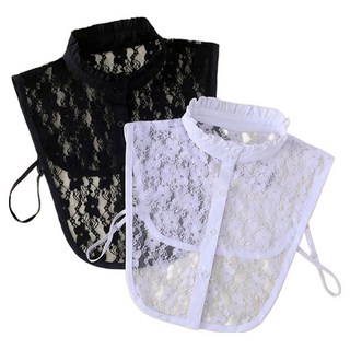 Coco Dream 多爾切 蕾絲荷葉邊假領 兩件組