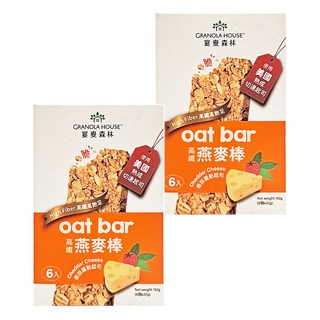 GRANOLA HOUSE 宴麥森林 燕麥棒 番茄羅勒起司 Set 6, 高纖, 192g, 2盒