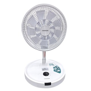 YAMADA 銀粒子抑菌扇葉 無線伸縮折疊DC風扇, YUF-12KW010