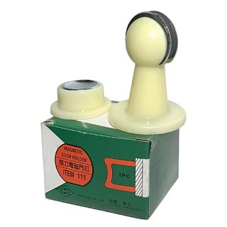 生活King 強力電磁門扣 磁鐵門擋, 台灣製造，穩固耐用，保護牆面, 1個