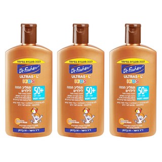 Dr.Fischer 費雪博士 兒童加強型防曬乳 SPF50+, 250ml, 3瓶