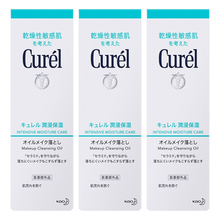 Curel 珂潤 潤浸保濕輕質卸妝油, 150ml, 3瓶