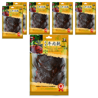 金安記 五香牛肉乾 台灣製造, 45g, 6包