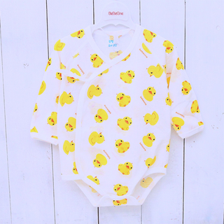 베베원 쟈가드 긴팔 배냇 슈트 끈