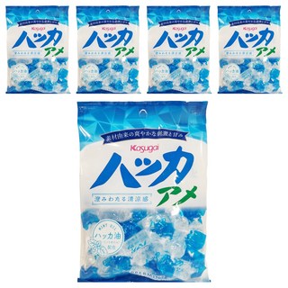 Kasugai 春日井 薄荷味糖, 150g, 5袋
