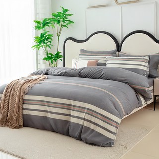 MIT 舒柔棉 鋪棉兩用被 100%聚酯纖維 台灣製, 優雅氣息, 180 x 210cm