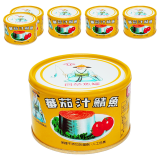 同榮 番茄汁鯖魚罐頭，固形量300公克, 425g, 6罐