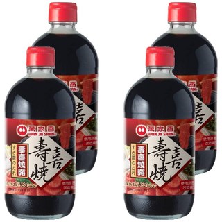萬家香 壽喜燒露, 450ml, 4瓶