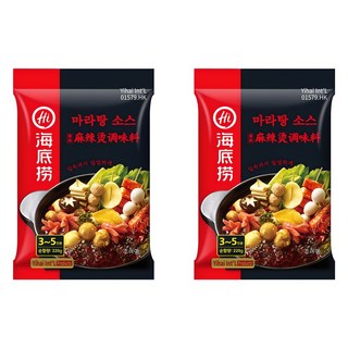 하이디라오 마라탕 소스, 220g, 2개