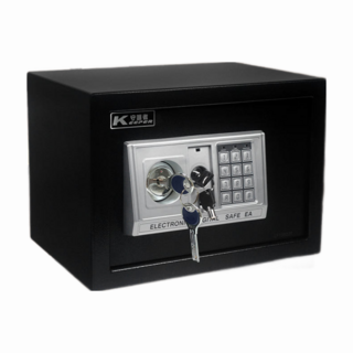 KEEPER SAFE BOX 守護者保險箱 密碼保險箱, 黑色