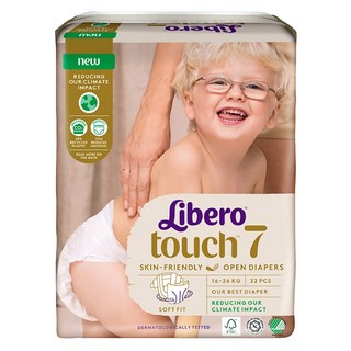 Libero 麗貝樂 Touch黏貼型尿布 16~26kg, XXL, 32片