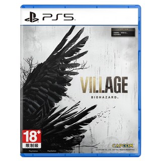 PlayStation PS5惡靈古堡8遊戲片 亞中版 村莊 18歲以上, 1個