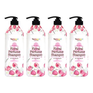 Tamsaa 花香香水洗髮乳, 605ml, 4件