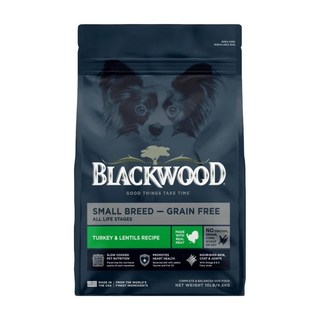 BLACKWOOD 小型犬 極鮮無穀 均衡配方, 火雞肉 + 扁豆, 4.5kg, 1袋
