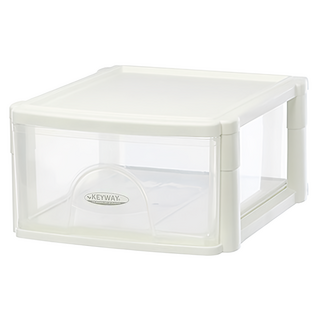 KEYWAY 聯府 文書櫃 一層 DM-033 A4 深型, 白色, 1個