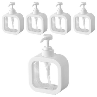 AiRY 輕質系 按壓瓶 500ml 分裝瓶, 5瓶