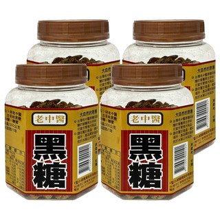 老中醫 黑糖, 300g, 1入, 4罐
