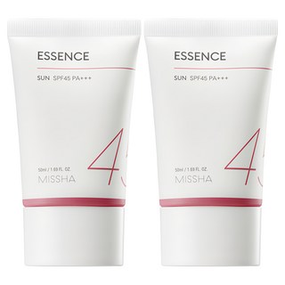 미샤 올 어라운드 세이프 블록 에센스 선크림 SPF45 PA+++, 50ml, 2개