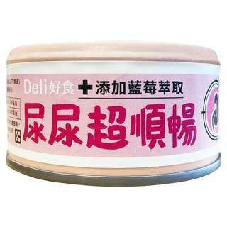 Deli 好食 犬慕斯系列 尿尿超順暢, 添加藍莓萃取 營養主食罐, 110g, 1罐