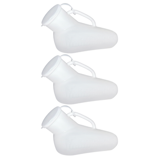 百貨King 男用尿壺 Set, 1000ml, 3個