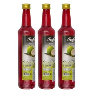 Marjan 調味飲料 椰子香蘭風味, 460ml, 3瓶