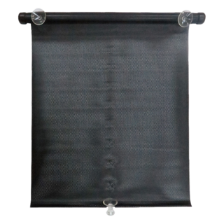 車用隔熱捲簾, 黑色, 1個, 小 125 x 40cm