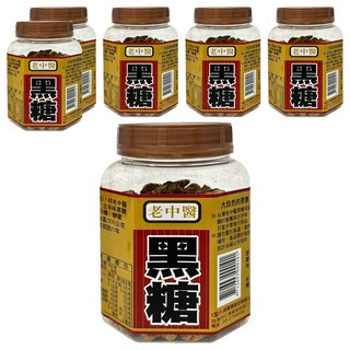 老中醫 黑糖, 300g, 1入, 6罐