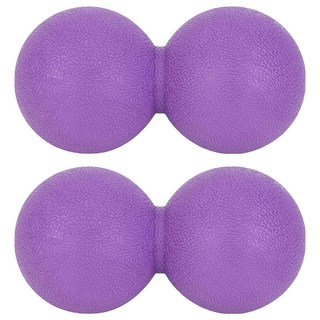 按摩球 Y140 2個, 雙球紫, 1組